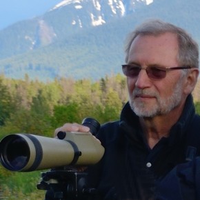 Fågelskådning 2012 på Robert W. Starratt Wildlife Sanctuary i Valemount, BC. Foto Hans-Erik Järvenhag.